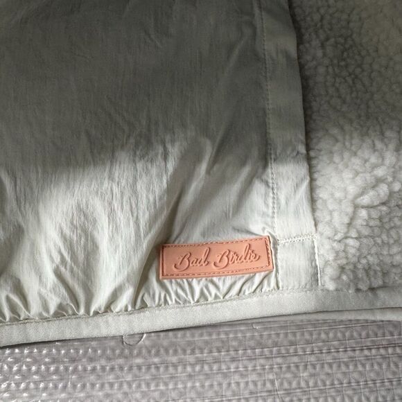 Bad Birdie Women’s The Cozy Jacket - White Onyx Size Large Nwt - Picture 7 of 10